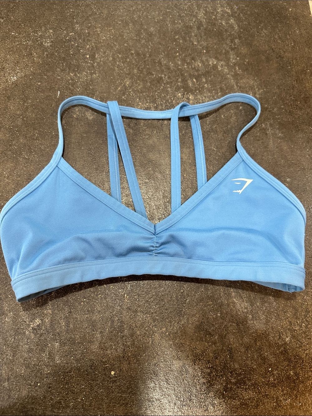 Gymshark Sky Blue Strappy Sports Bralette
